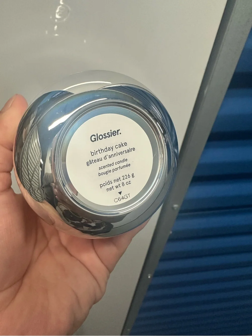 Glossier Birthday Cake Candle